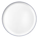 White and Blue Contour Plates