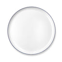 White and Blue Contour Plates