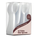 Mini White Spoons