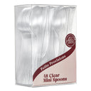Mini Clear Spoons