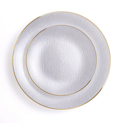 Crystal Pearl Plates