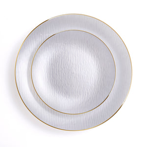 Crystal Pearl Plates