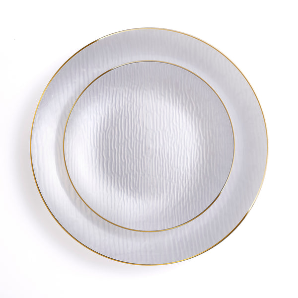 Crystal Pearl Plates