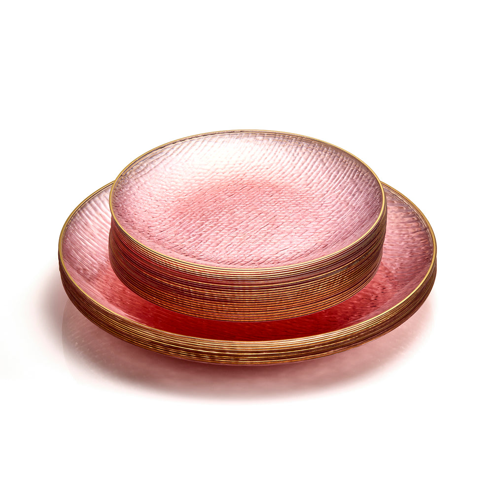 Crystal Pink Plates