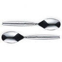 Silver Serving Utensils with Ball Handle