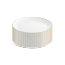 Decorative White & Gold Plates