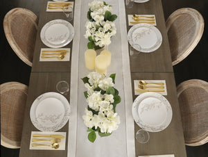 Silver Leaf Combo Plates