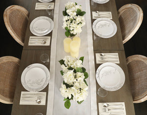 Silver Leaf Combo Plates
