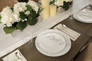 Silver Leaf Combo Plates