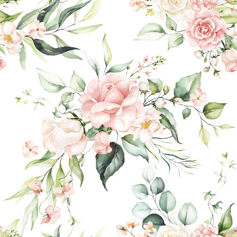 Blush Pink Bouquet Napkins