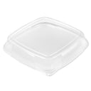 White Square Trays with Lids