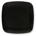Black Beveled Square Plates