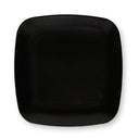 Black Beveled Square Plates