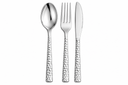 Pebbled Hammered Cutlery Set