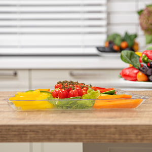 Classic 9 x 13 Clear Plastic Serving Tray
