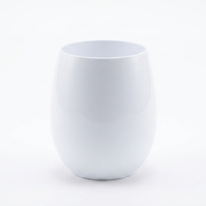 White Stemless Wine Tumbler